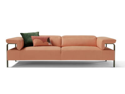 ALUM - Leather sofa _ Egoitaliano