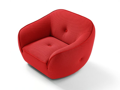 BEBOP - Armchair in stretchable fabric _ Egoitaliano