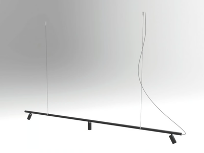 IRIS - LED swivel aluminium pendant lamp _ EGOLUCE