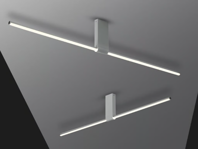 LANCIA - LED aluminium ceiling lamp _ EGOLUCE
