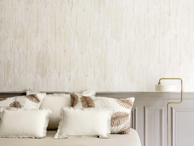 BLANCHE NEIGE - Fire retardant nonwoven wallpaper _ Élitis