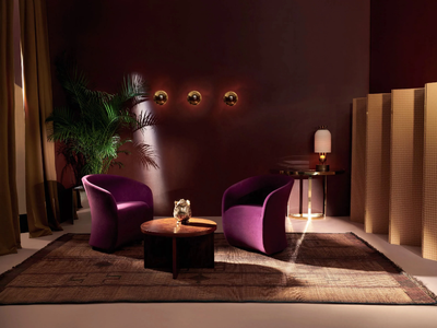 INLASSABLE - CANDY - Solid-color wool fabric _ Élitis