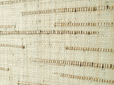 IRANJA - Fire retardant raffia wallpaper _ Élitis
