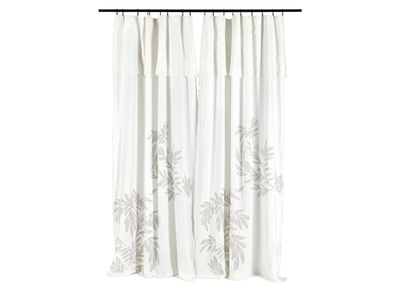 LIBECCIU - Printed linen curtain _ Élitis