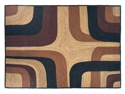 PENNY LANE - Rectangular jute rug _ Élitis