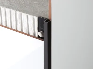 NOVOLISTEL 3 ALUMINIUM - Aluminium edge profile for floors for walls _ EMAC Italia