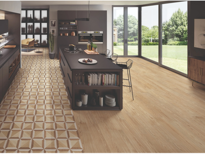 DIMORE DORATO - Porcelain stoneware wall/floor tiles with wood effect _ emilgroup