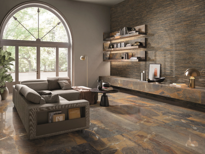 TELE DI MARMO RELOADED FOSSIL - Porcelain stoneware wall/floor tiles _ emilgroup