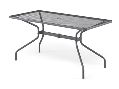 CAMBI - Rectangular steel garden table _ Emu