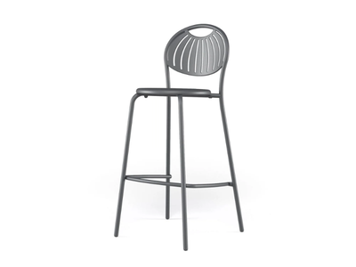 COUPOLE - Stackable plate garden stool _ Emu