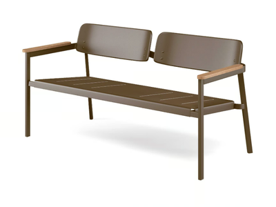 SHINE - 2 seater aluminium garden sofa _ Emu