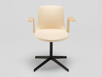 LOTTUS CONFIDENT - With 4-spoke base chair with armrests _ ENEA