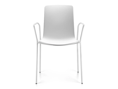 LOTTUS HIGH - Polypropylene chair with armrests _ ENEA