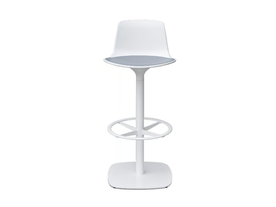 LOTTUS - High polypropylene stool with footrest _ ENEA