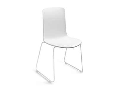 LOTTUS HIGH - Sled base polypropylene chair _ ENEA