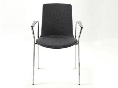 LOTTUS HIGH - Training chair with armrests _ ENEA