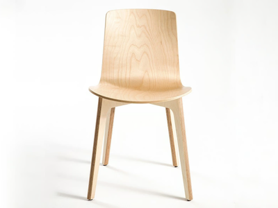 LOTTUS WOOD - Wooden chair _ ENEA
