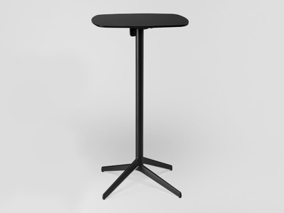PILE - Square drop-leaf high table _ ENEA