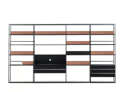 DEEP - Open metal bookcase _ ENNE