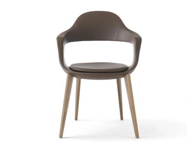 FRENCHKISS - Leather chair _ ENRICO PELLIZZONI