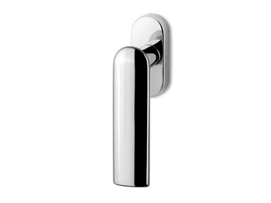 REFLEX - Contemporary style DK metal window handle on rose _ Ento