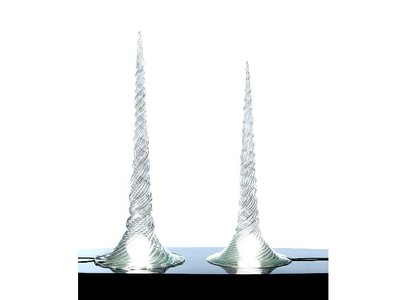 ALBA - Handmade blown glass table lamp _ ERBA ITALIA