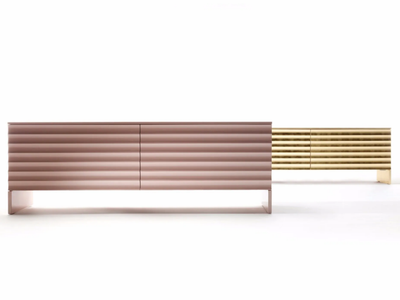 OTTIMISTA - Sideboard with coplanar doors _ ERBA ITALIA
