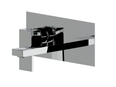 ITALIA R - 2 hole wall-mounted washbasin mixer _ Ercos