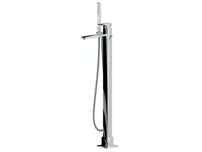 ITALIA R - Floor standing bathtub mixer with hand shower _ Ercos