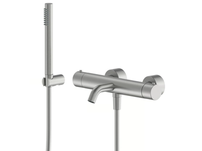 STILOX - Wall-mounted bathtub mixer with hand shower _ Ercos