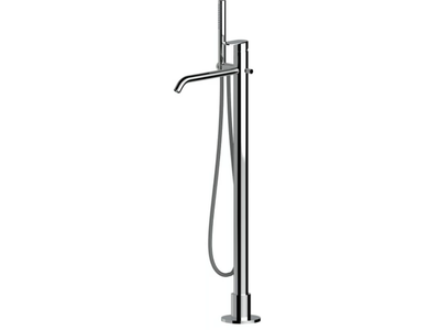 VERSILIA - Floor standing bathtub mixer with hand shower _ Ercos