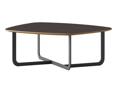 AQUA - Square wood veneer coffee table _ Ersa