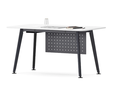 FLORES - Rectangular wooden workstation desk _ Ersa
