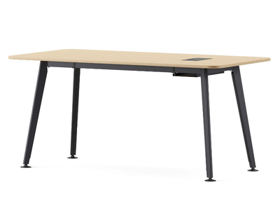 FLORES - Rectangular wooden writing desk _ Ersa