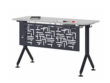 GAVINA - Modular folding laminate school desk with metal frame _ Ersa