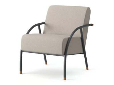 HEMERA - Fabric armchair with armrests _ Ersa