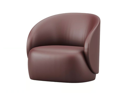 HULL HOME - Leather armchair with armrests _ Ersa