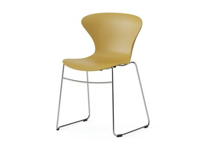 LAGOON - Stackable sled base plastic chair _ Ersa