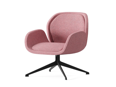 LIKHA - Height-adjustable upholstered fabric office chair with armrests _ Ersa
