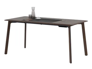 MAGRO - Rectangular wooden writing desk _ Ersa