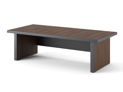 MEIRO - Rectangular wooden executive desk with drawers _ Ersa