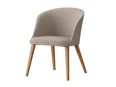 PREMIER - Upholstered fabric chair with armrests _ Ersa