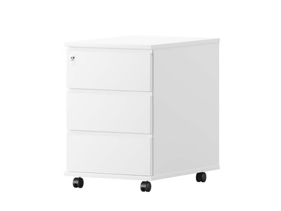 SCALA - Melamine office drawer unit with castors with lock _ Ersa