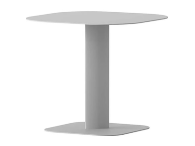 SLIM - Square painted metal coffee table _ Ersa
