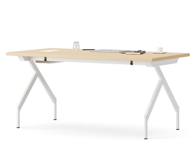 SO - Rectangular laminate writing desk _ Ersa