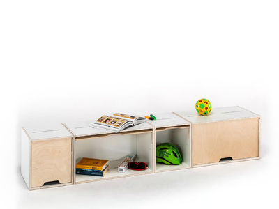ADAKTO - Low birch TV cabinet _ Esposit
