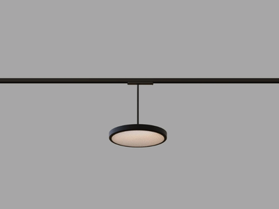PADELLA DARK TRACK - LED aluminium track-Light _ Essenzialed
