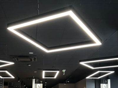 PWXL QR - LED aluminium pendant lamp _ Essenzialed