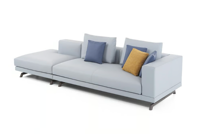 SANMARINO - Sectional leather sofa _ ESTEL GROUP