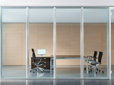 WALLTECH - Acoustic glass office partition _ ESTEL GROUP